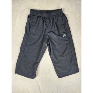 ADIDAS Black Climalite Clima365 Performance Essentials Crop‎ Pants Womens Size S